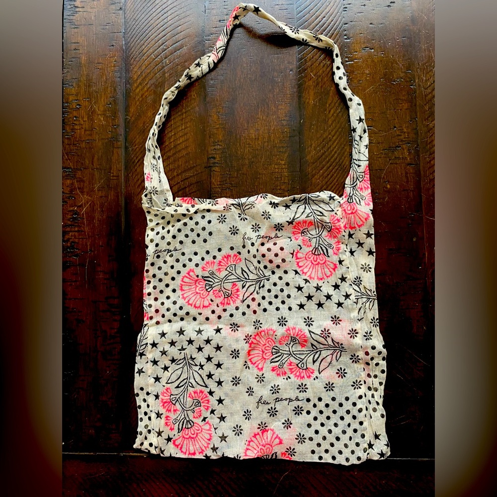 Free people reusable tote bag